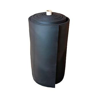 1/2" x 3' x 4' BLACK INSULATION SHEET - INSUL-SHEET: NBR/PVC (-297°F TO 220°F) - PRICE IS PER FT