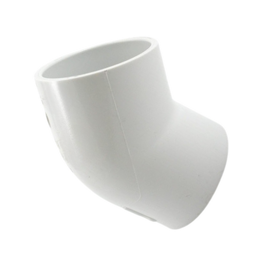 3/4" 45° ELBOW SXS PVC