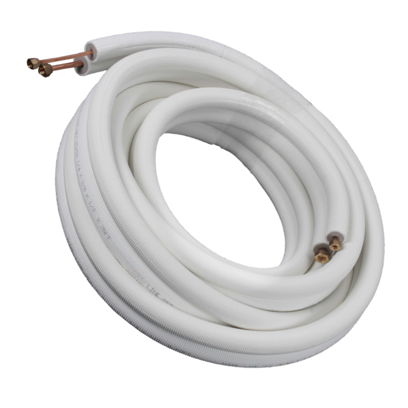 1/4"LL x 3/8"SL - 1/2" INSULATED - 50FT MINI-SPLIT REFRIGERANT LINESET