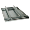 26" x 58"  24GA DRAIN PAN W/RAILS