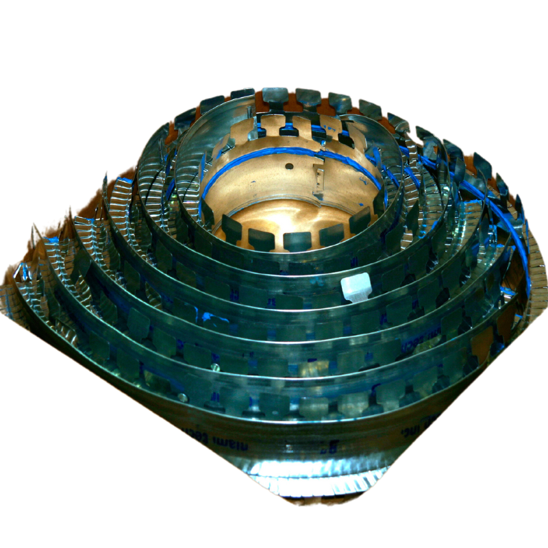 6" NESTED TAB COLLAR