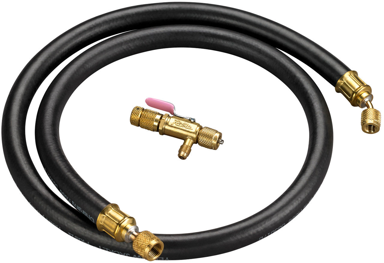 MANGUERA DE CARGA - ESTÁNDAR CON CONEXIÓN ABOCINADA DE 1/4" - AZUL