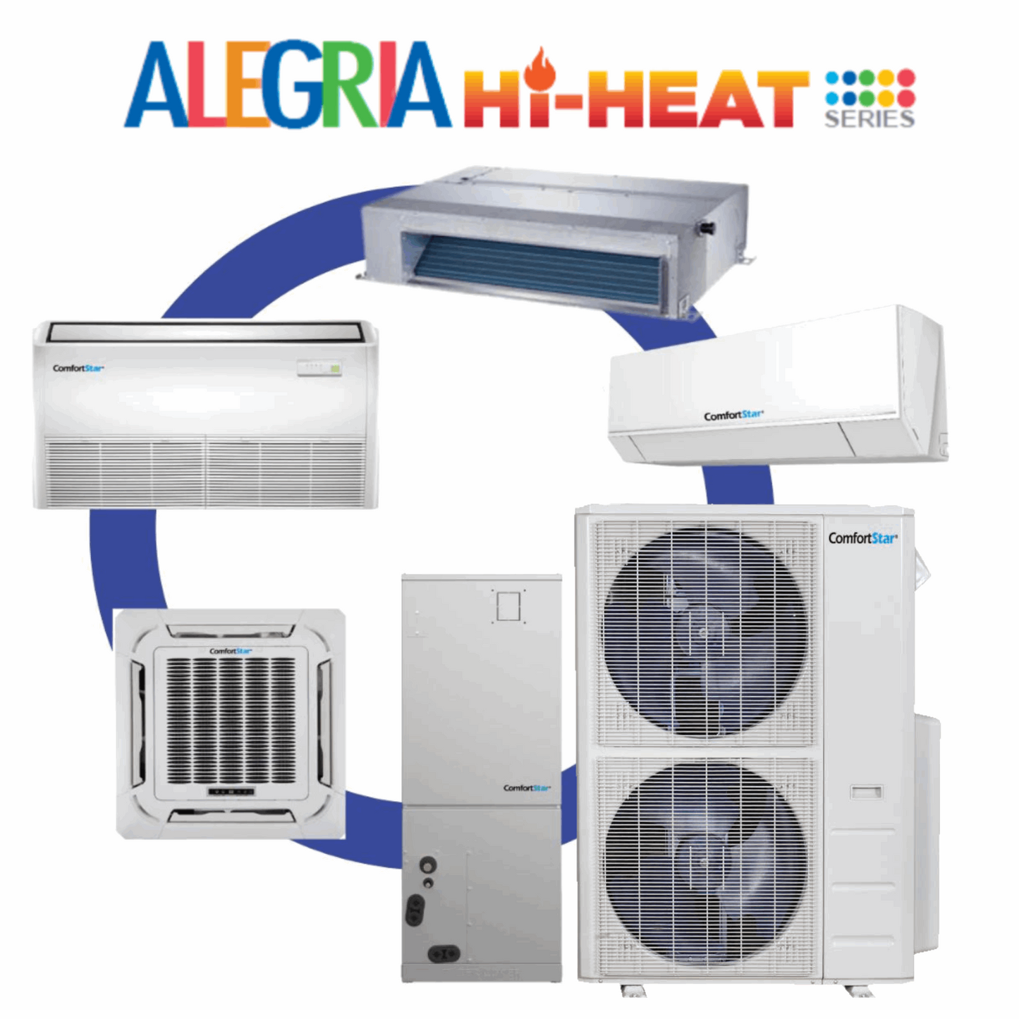 36K QUAD ZONE OUTDOOR CONDENSING UNIT - MIX DUCTLESS AND DUCTED SYSTEM 20.6 SEER2