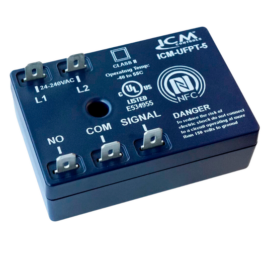 TIME DELAY RELAY, UNIVERSAL CONTROL - 24-240 VAC - SIX TIMER MODES