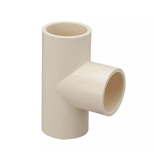 3/4" PVC STRAIGHT TEE SxS - SCH-40
