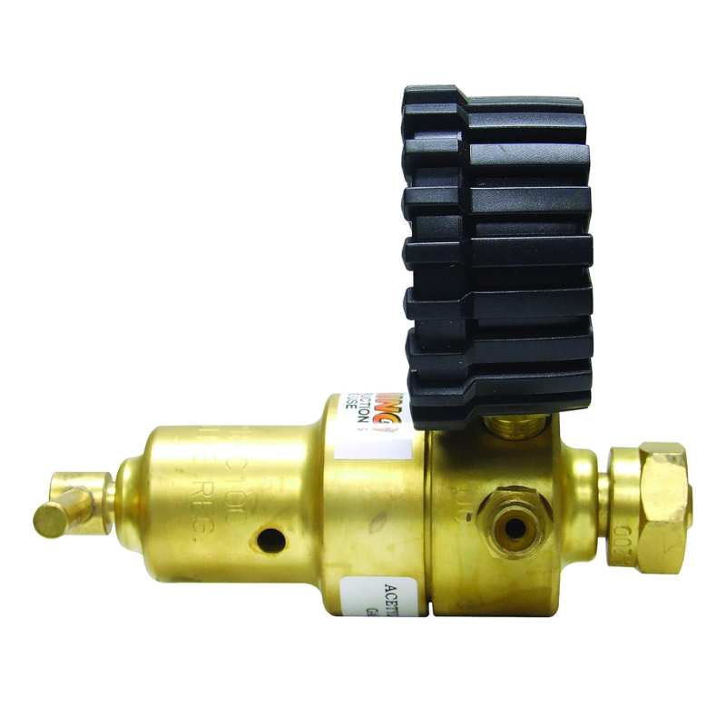 CENTURION SERIES ACETYLENE REGULATOR WITH "A" OUTLET CONNECTION AND 200 CGA INLET