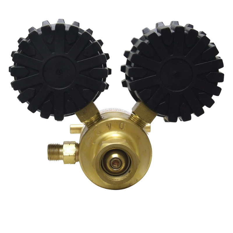 CENTURION SERIES ACETYLENE REGULATOR WITH "A" OUTLET CONNECTION AND 200 CGA INLET