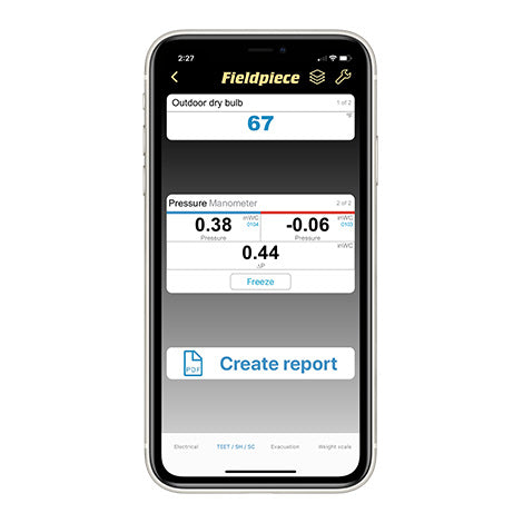 PROBADOR DE VOLTAJE SIN CONTACTO CON TERMOS INFRARROJOS.