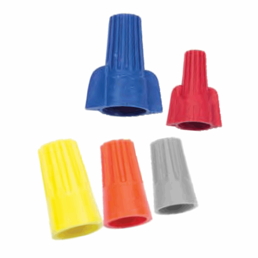 18-8W 600V RED WIRE CONNECTOR WING CAP