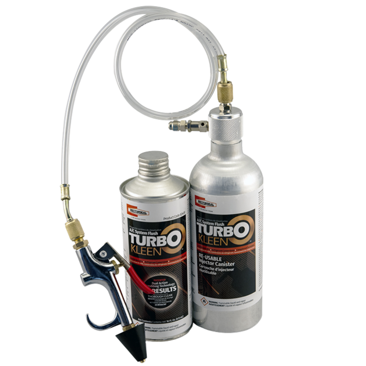 TURBO-KLEEN SOLUTION KIT - A/C SYSTEM FLUSH - A2L COMPATIBLE