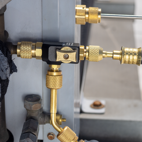 HERRAMIENTA DE NÚCLEO DE VÁLVULA CON 6 ACCESO DE NÚCLEO DE VÁLVULA