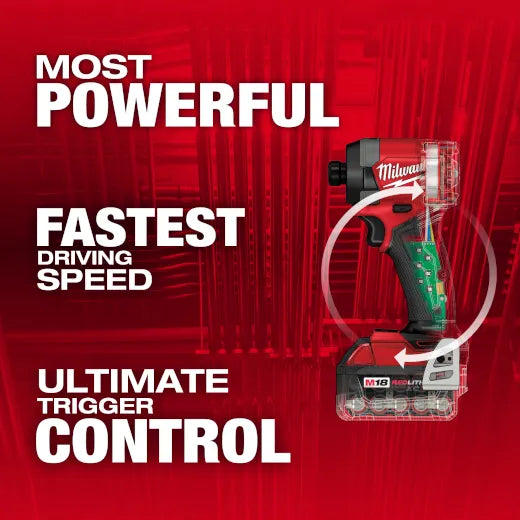 M18 FUEL™ 1/4" HEX IMPACT DRIVER KIT (TOOL ONLY)