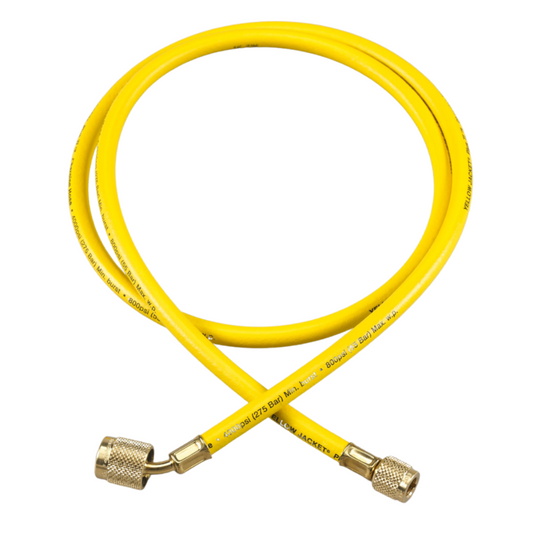 PLUS II™ 1/4" HOSE WITH SEALRIGHT™ LOW LOSS ANTI-BLOW BACK FITTING - YELLOW