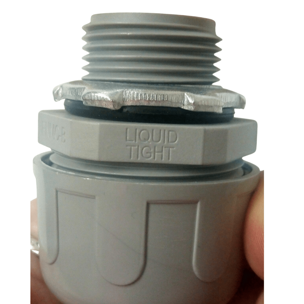 3/4" Type B - STRAIGHT NON-METALLIC NYLON LIQUID TIGHT CONNECTOR - A&R Supply - Air Conditioning & Refrigeration Wholesaler - CAMBRIDGE RESOURCES