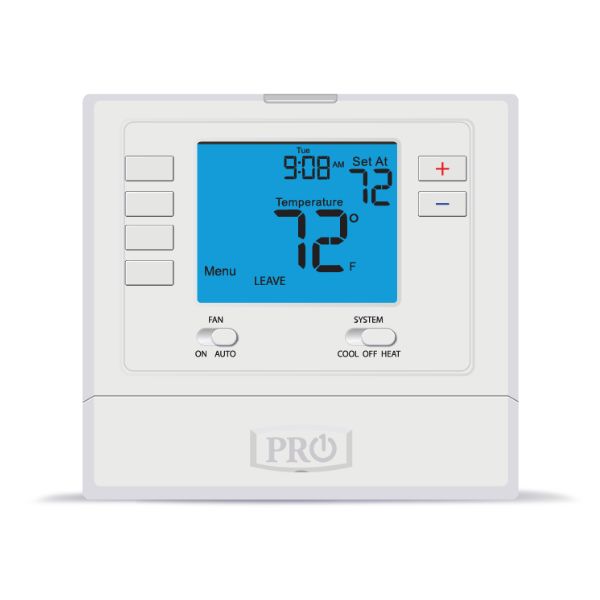 MULTI-STAGE GAS - 2 HEAT, 2 COOL - BATTERY OR HARDWIRE - 7 DAY, 5/1/1 OR NON-PROGRAMMABLE