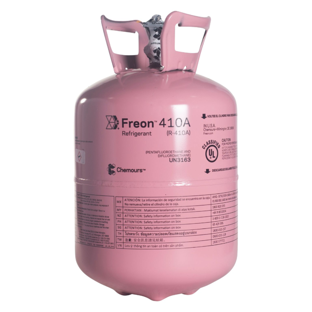 R410A REFRIGERANT GAS 25LB CYLINDER A R Supply Air Conditioning r410a-refrigerant-gas-25lb-cylinder-a-r-supply-air-conditioning