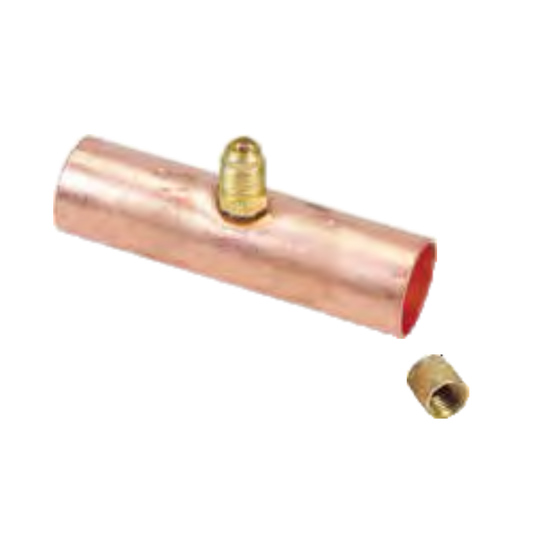 3/4" O.D. x TUBEx 1/4" MALE FLARE ACCESS ON BRANCH