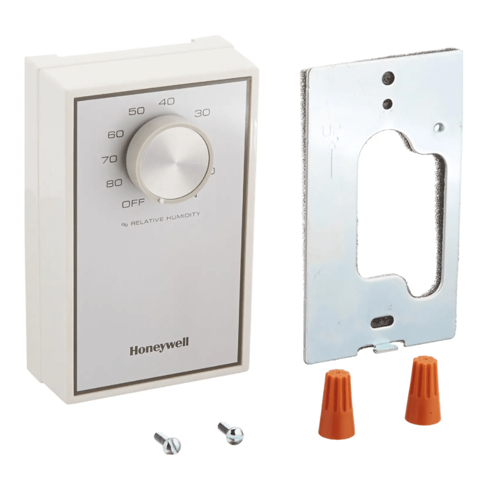 DEHUMIDISTAT - 24/120/240VAC - 20 to 80% RH - A&R Supply - Air Conditioning & Refrigeration Wholesaler - HONEYWELL