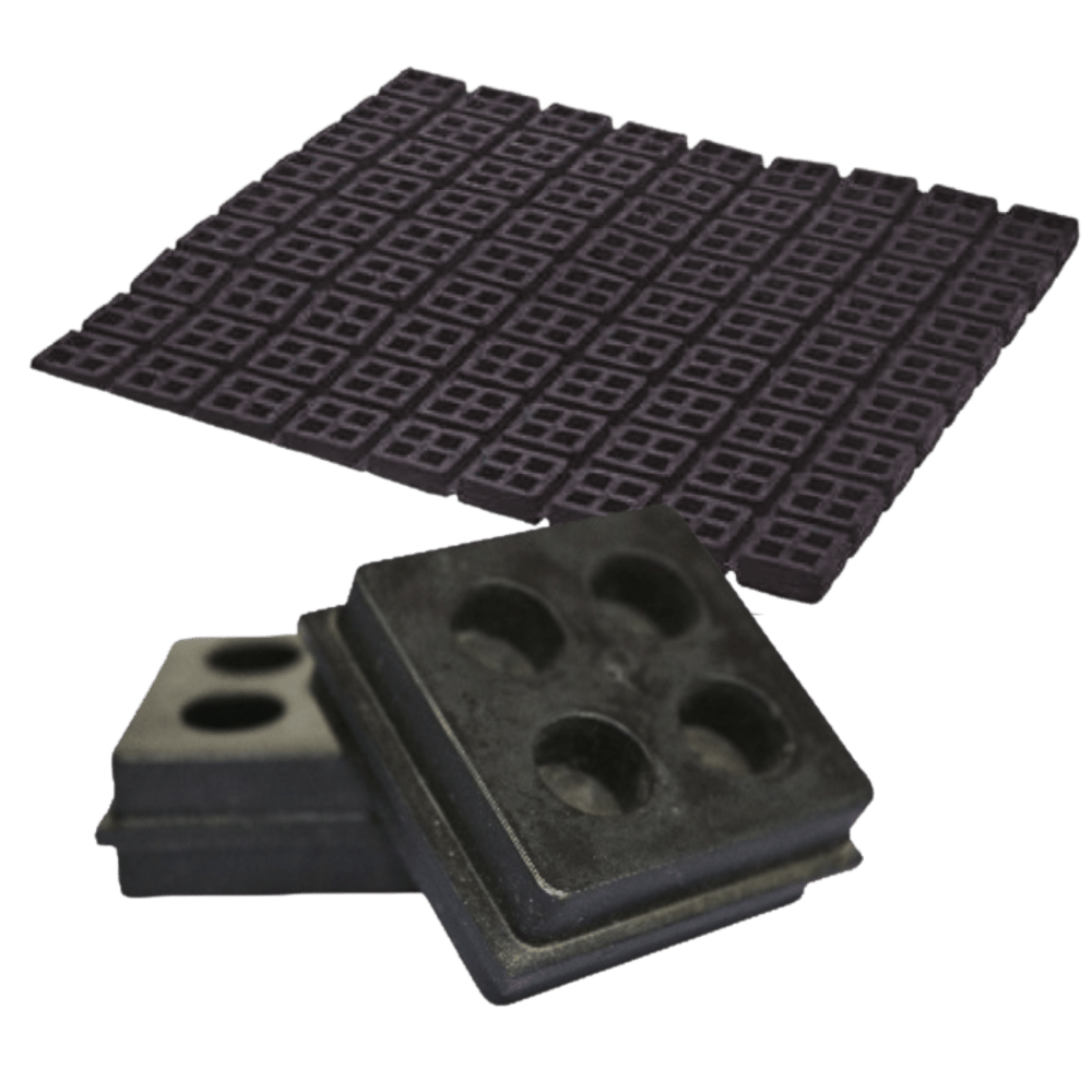 ISO-CUBE PADS - 2" X 2" X 3/4" - A&R Supply - Air Conditioning & Refrigeration Wholesaler - HERCULES