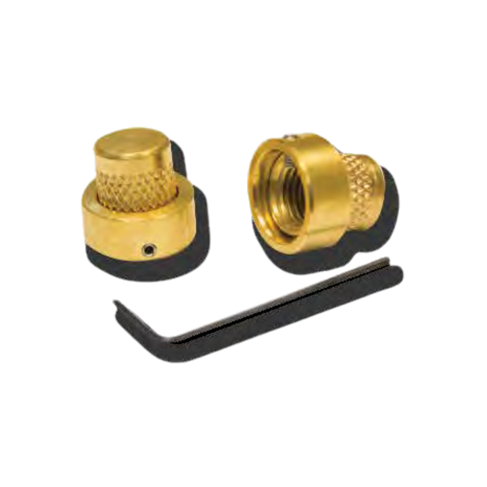 ACCESS PORT REFRIGERANT LOCKING CAP 1/4" 2 PACK