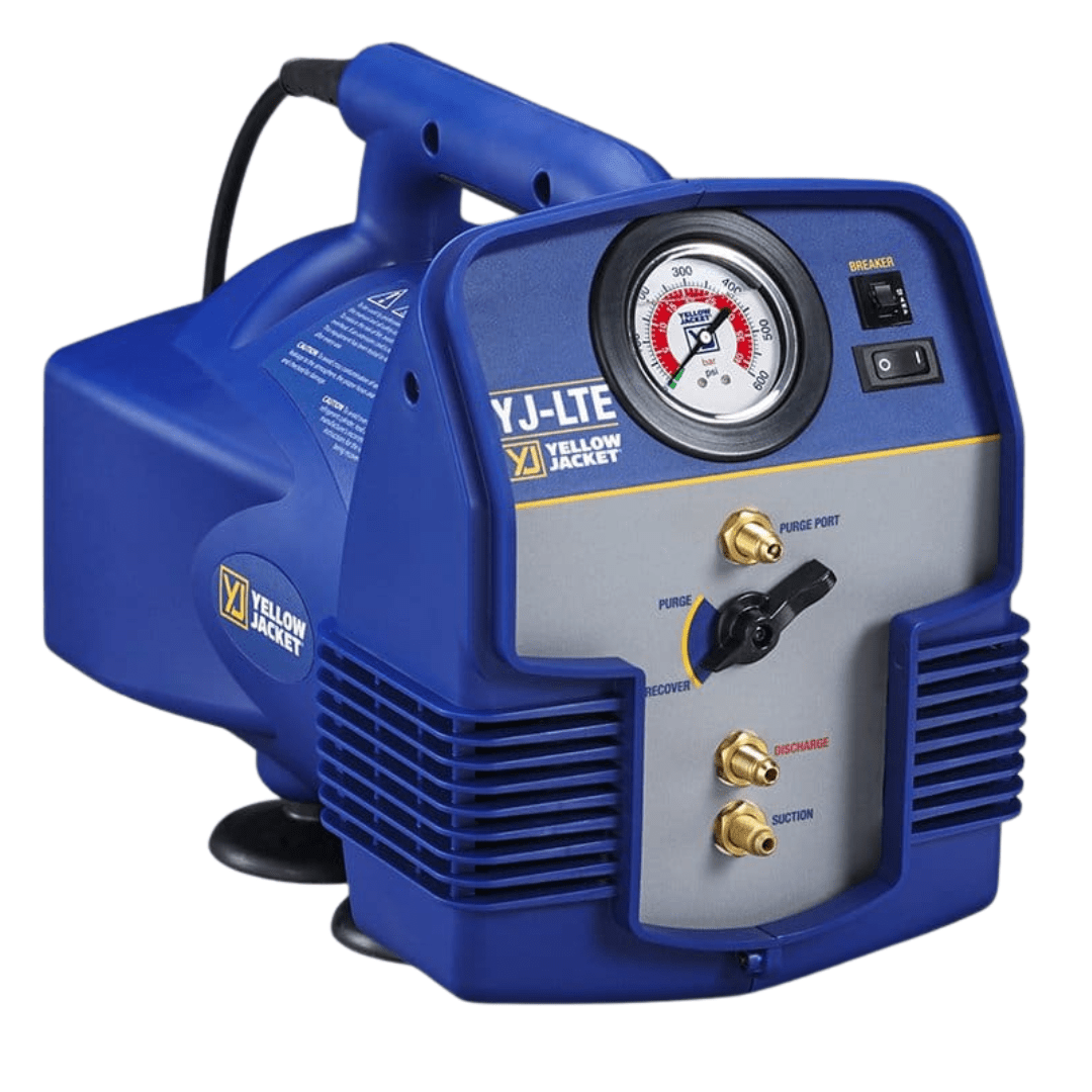 LTE REFRIGERANT RECOVERY SYSTEM - A&R Supply - Air Conditioning & Refrigeration Wholesaler - YELLOW JACKET