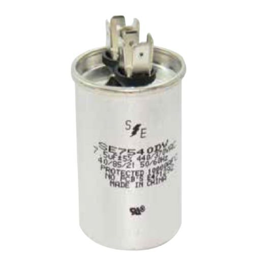 75 ΜF MFD 370V/440V ROUND CAPACITOR