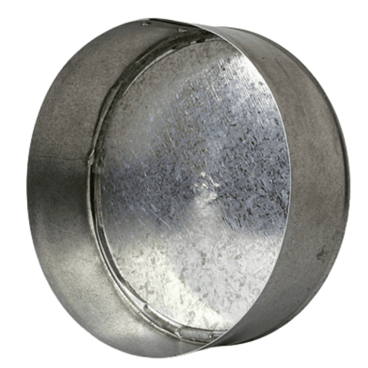 10" GALVANIZED 26GA ROUND END CAP - A&R Supply - Air Conditioning & Refrigeration Wholesaler - MIAMI TECH