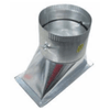 10" HETO 26GA 3/8" SQ RMET - NO DAMPER - NO STANDOFF - A&R Supply - Air Conditioning & Refrigeration Wholesaler - ELGEN