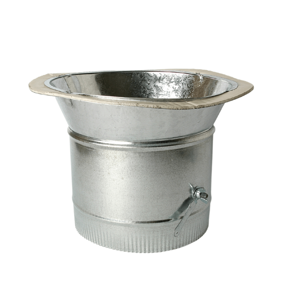 10" SURE-SEAL COLLAR WITH DAMPER - A&R Supply - Air Conditioning & Refrigeration Wholesaler - MIAMI TECH