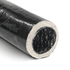 10" X 25' BAGGED R6 BLACK UV-INHIBITED FIBERGLASS FLEX AIR DUCT - A&R Supply - Air Conditioning & Refrigeration Wholesaler - QUIETFLEX
