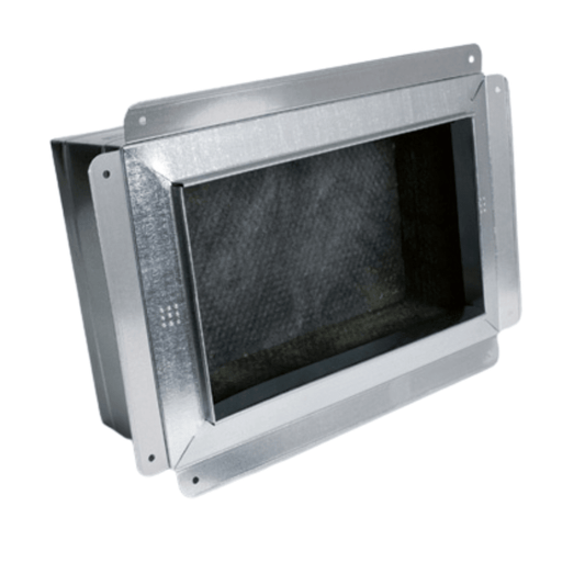 10" x 6" R-4 FLANGED REGISTER BOX - A&R Supply - Air Conditioning & Refrigeration Wholesaler - MIAMI TECH