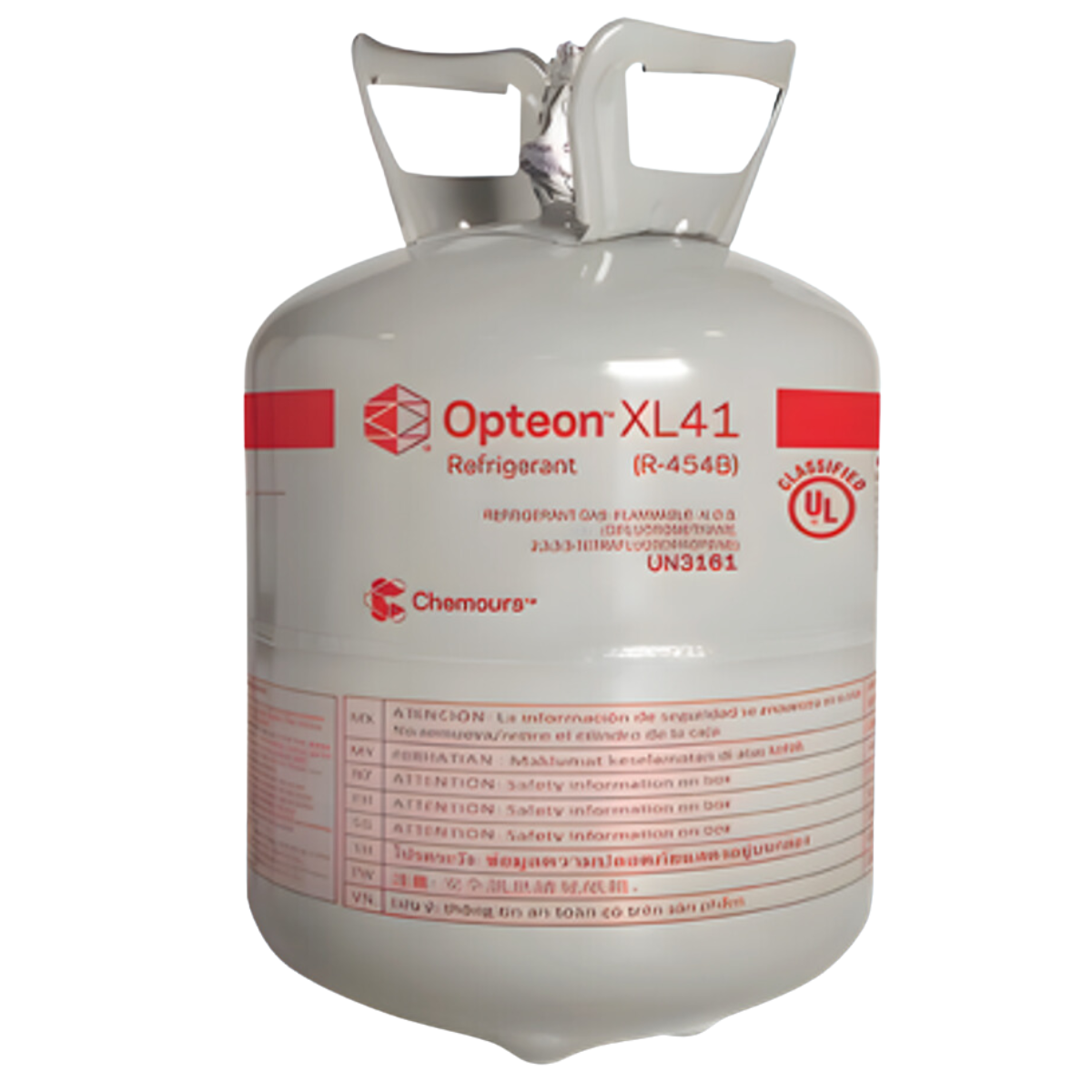 R454B REFRIGERANT GAS - 20LB CYLINDER - OPTEON™ XL41 - A2L Refrigerant