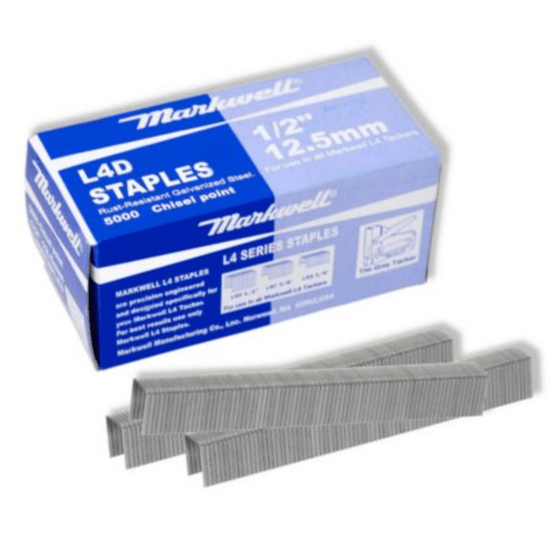 1/2" (12.5 MM) STAPLES, 5000/BOX - A&R Supply - Air Conditioning & Refrigeration Wholesaler - MARKWELL
