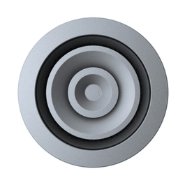 12" ALUMINIUM FIXED ADJUSTABLE ROUND 2-CONE DIFFUSER - A&R Supply - Air Conditioning & Refrigeration Wholesaler - USAIRE