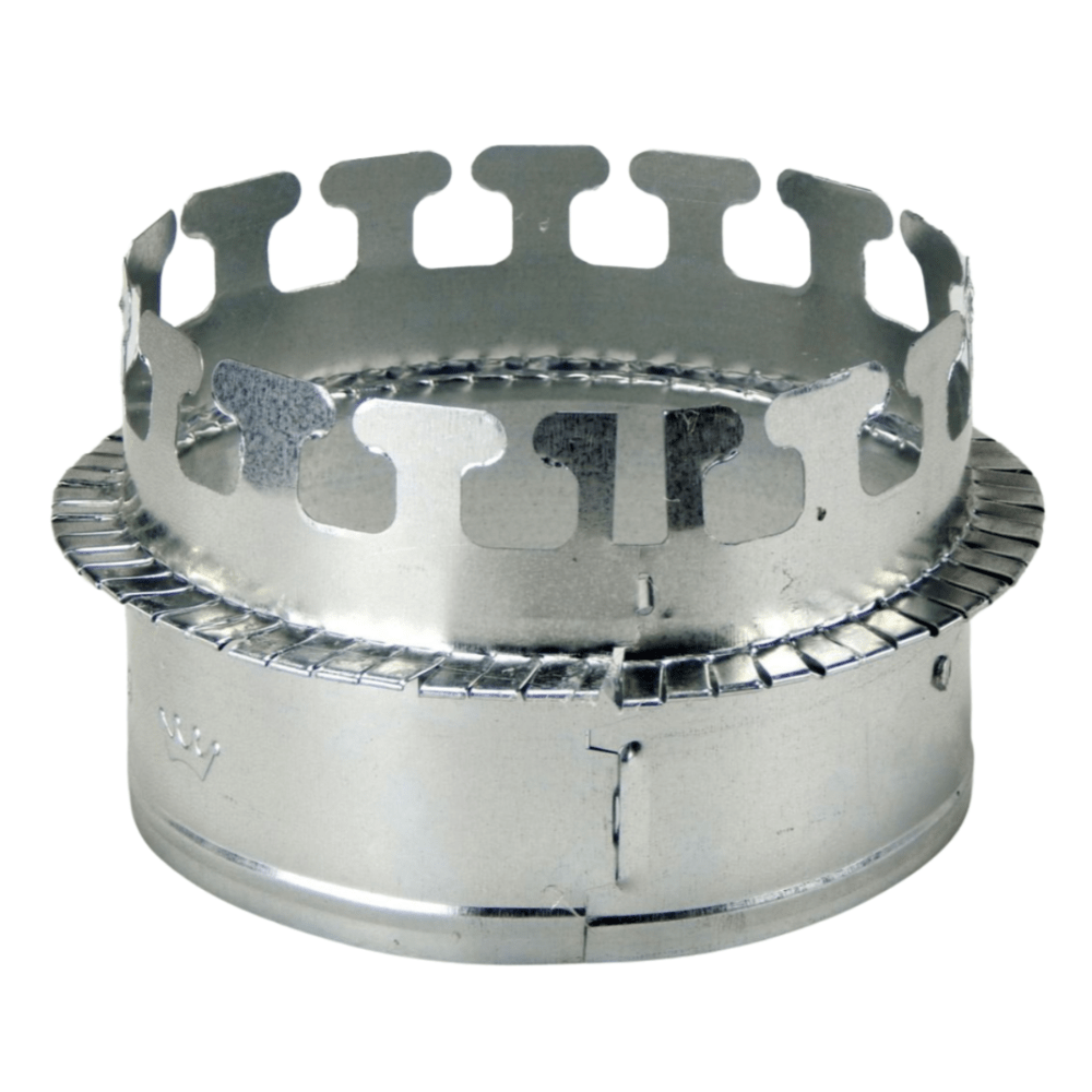 12" METAL WIDE TAB COLLAR - A&R Supply - Air Conditioning & Refrigeration Wholesaler - CROWN PRODUCTS