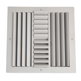 12" x 12" ALUMINUM CEILING GRILLE 4-WAY MULTI-SHUTTER - OBD - A&R Supply - Air Conditioning & Refrigeration Wholesaler - GRILLE TECH