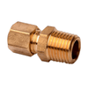 1/2" x 1/2" BRASS COMPRESSION CONNECTOR - A&R Supply - Air Conditioning & Refrigeration Wholesaler - DIVERSITECH
