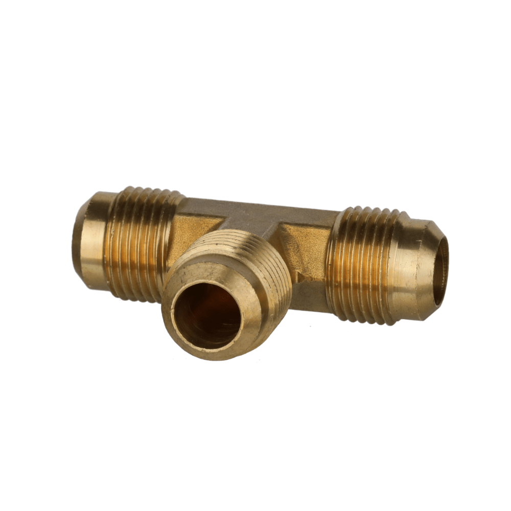 1/4" BRASS FLARE TEE - A&R Supply - Air Conditioning & Refrigeration Wholesaler - DIVERSITECH