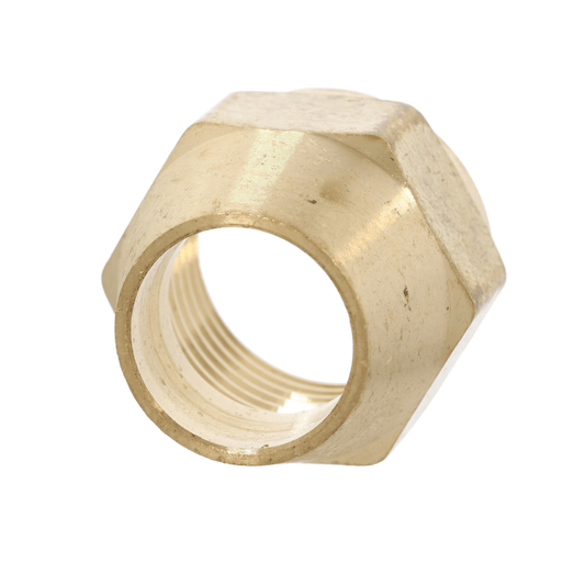 1/4" BRASS SHORT NUT - A&R Supply - Air Conditioning & Refrigeration Wholesaler - DIVERSITECH