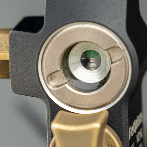 1/4″ VALVE CORE REMOVAL TOOL DUAL VALVE W/ SIGHT GLASS - A2L COMPATIBLE - A&R Supply - Air Conditioning & Refrigeration Wholesaler - FIELDPIECE