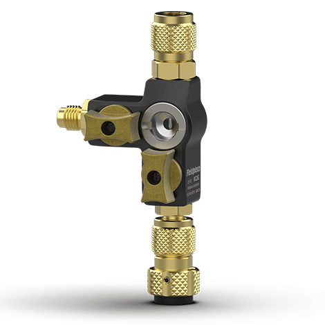 1/4″ VALVE CORE REMOVAL TOOL DUAL VALVE W/ SIGHT GLASS - A2L COMPATIBLE - A&R Supply - Air Conditioning & Refrigeration Wholesaler - FIELDPIECE