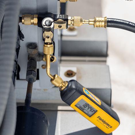 1/4″ VALVE CORE REMOVAL TOOL DUAL VALVE W/ SIGHT GLASS - A2L COMPATIBLE - A&R Supply - Air Conditioning & Refrigeration Wholesaler - FIELDPIECE