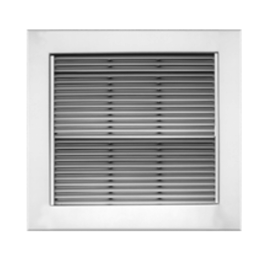 14" x 8" FIXED BAR STEEL RETURN AIR GRILLE - FOR SURFACE MOUNT - A&R Supply - Air Conditioning & Refrigeration Wholesaler - USAIRE