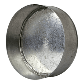 18" GALVANIZED 26GA ROUND END CAP - A&R Supply - Air Conditioning & Refrigeration Wholesaler - MIAMI TECH