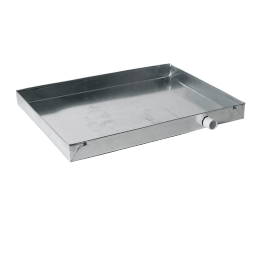 18" x 23" DRAIN PAN WITHOUT DRAIN CONNECTION - STANDARD 2" DEEP - A&R Supply - Air Conditioning & Refrigeration Wholesaler - MIAMI TECH