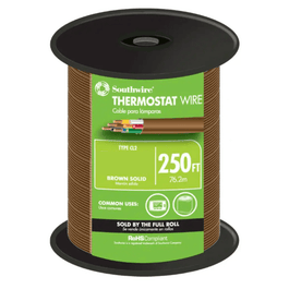 18/6 GA - CONDUCTOR - THERMOSTAT CABLE - 250' ROLL - A&R Supply - Air Conditioning & Refrigeration Wholesaler - SOUTHWIRE