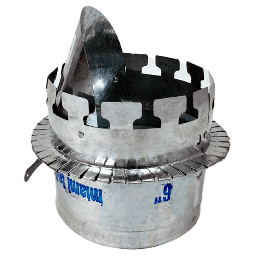 2" Plus Stand-Off WIDE TAB COLLAR WITH SCOOP AND DAMPER - A&R Supply - Air Conditioning & Refrigeration Wholesaler - MIAMI TECH