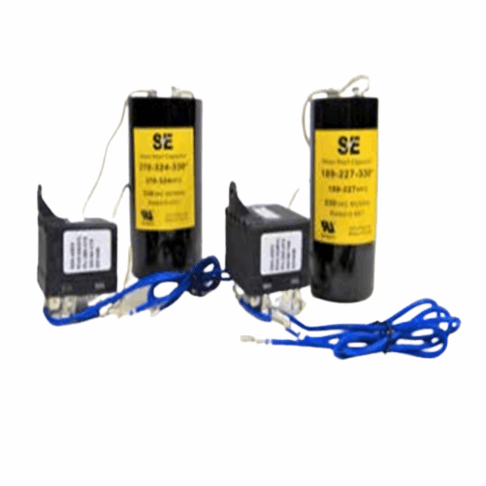 2 WIRE HARD START 1-3HP CAPACITOR 189-227MFD - A&R Supply - Air Conditioning & Refrigeration Wholesaler - SMART ELECTRIC