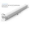 2" x 26" x 2-3/8" FLEXIBLE LINE SET COVER - A&R Supply - Air Conditioning & Refrigeration Wholesaler - HERCULES