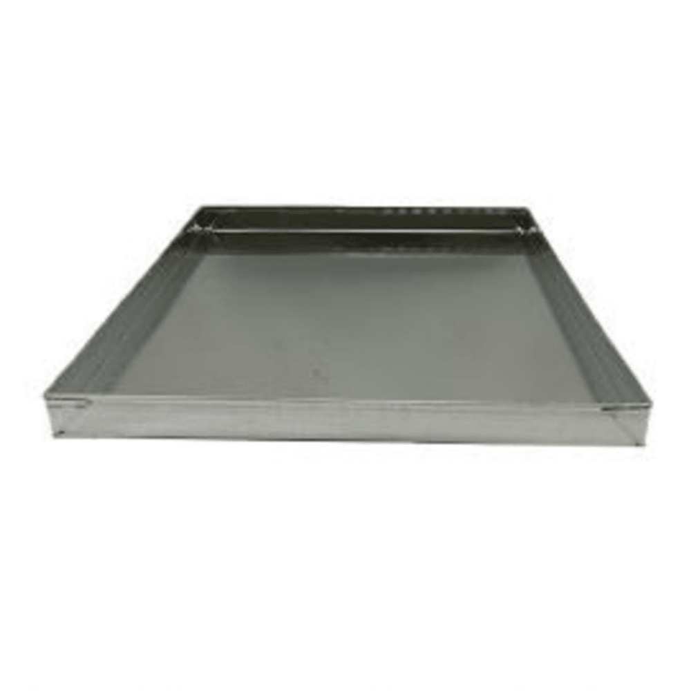 20" x 20" METAL DRAIN PAN WITH NO DRAIN CONNECTION - A&R Supply - Air Conditioning & Refrigeration Wholesaler - CROWN PRODUCTS